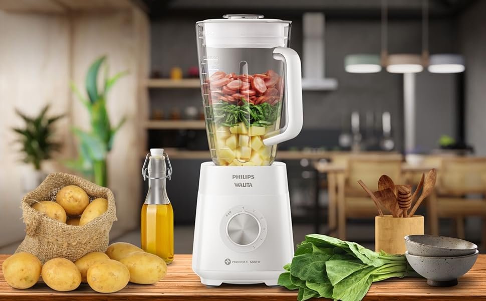 Liquidificador Philips Walita Série 5000 Branco, 110v - RI2240/01