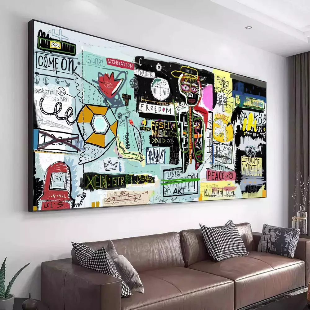 Quadro Decorativo Energia Grafite