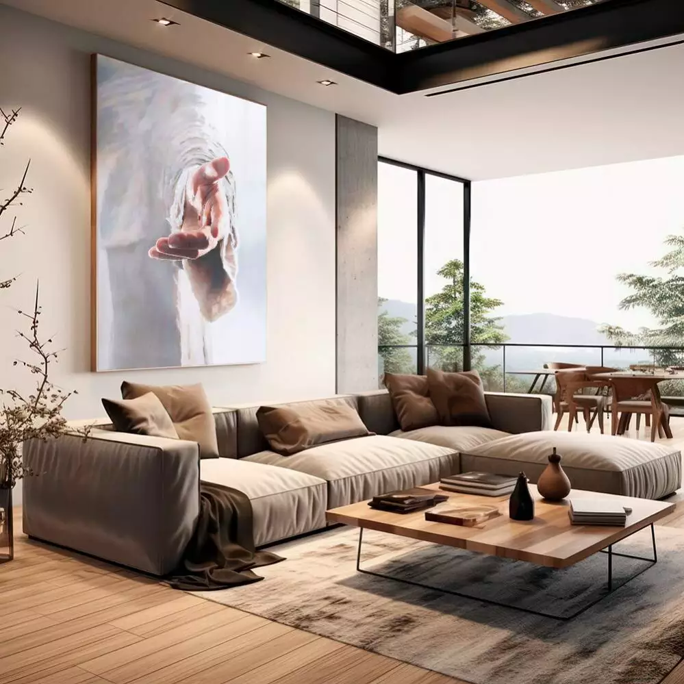 Quadro Decorativo Mãos de Esperança