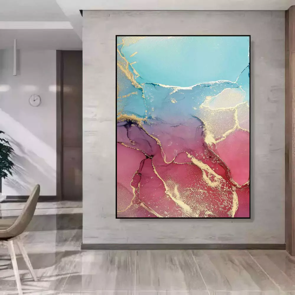 Quadro decorativo 1 tela Abstrato Colors