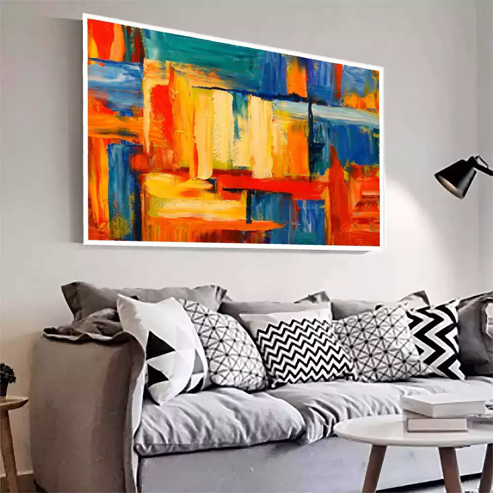 Quadro Decorativo O Encanto do Abstrato