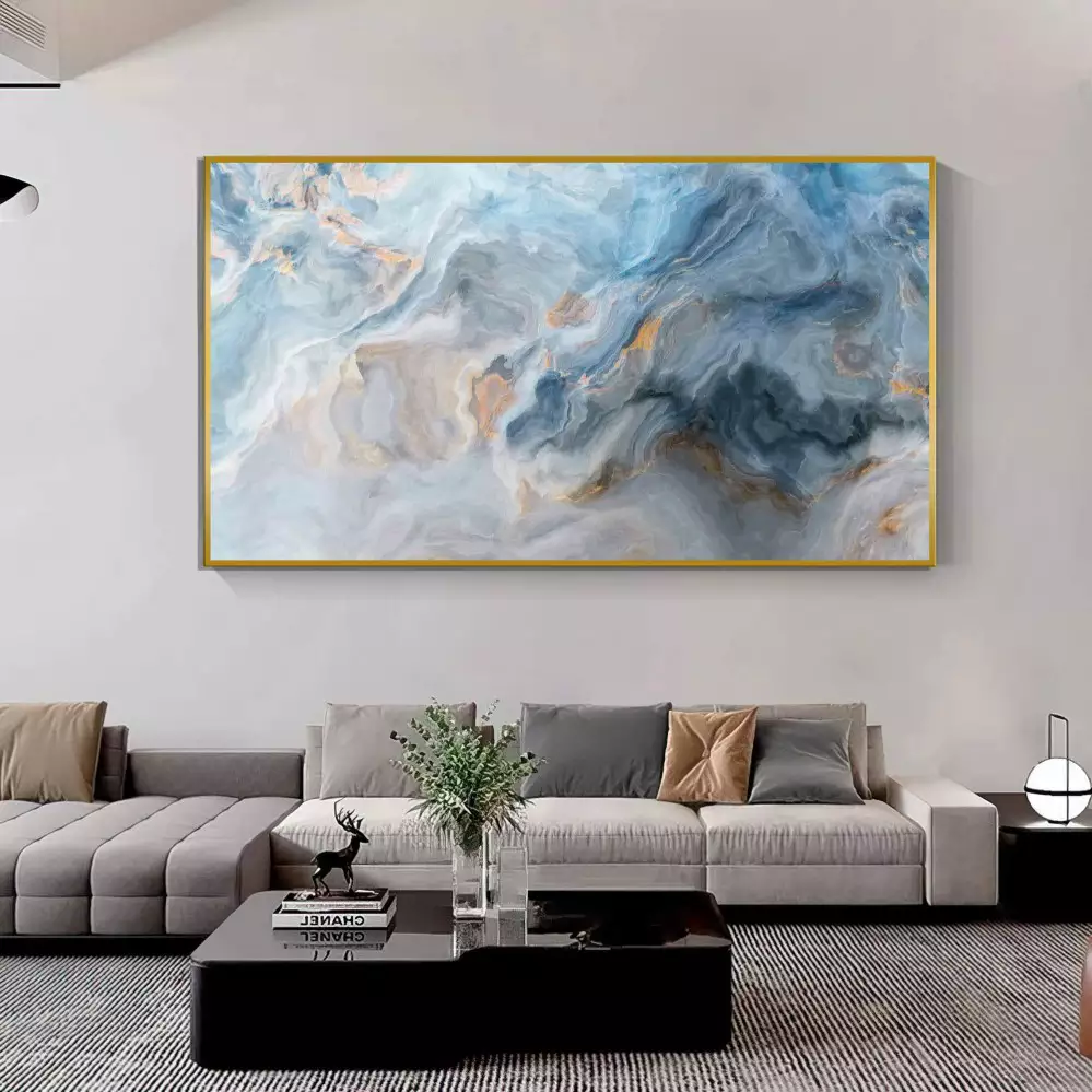 Quadro Decorativo Abstração Celestial