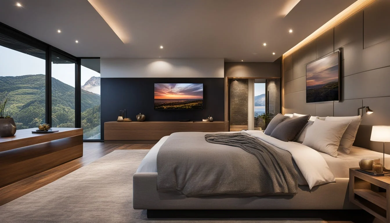 Tamanho ideal de TV para quarto